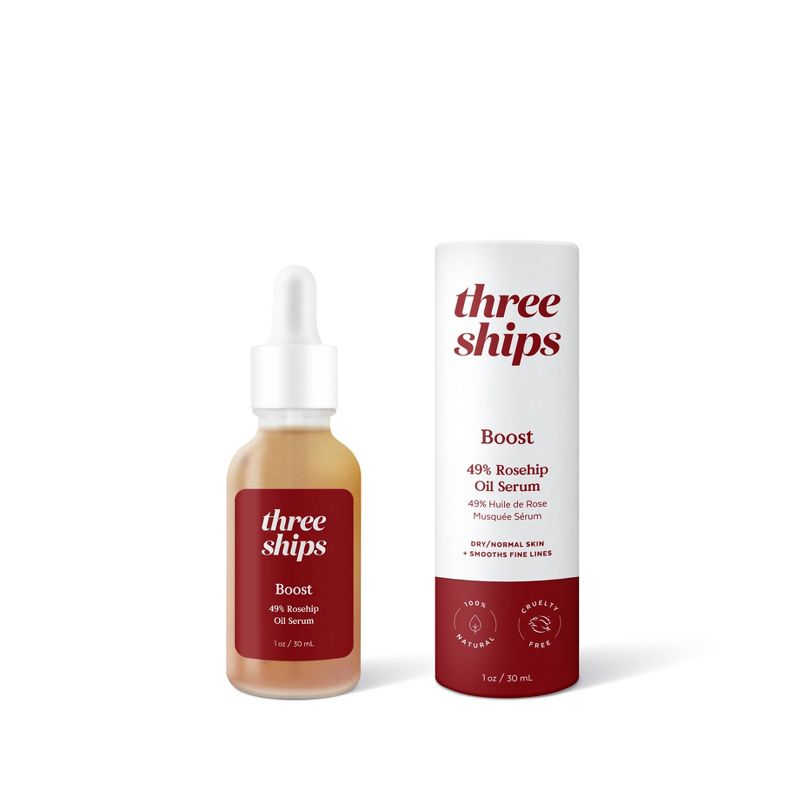 Three Ships Boost 49% Rosehip Oil Serum - 1 fl oz