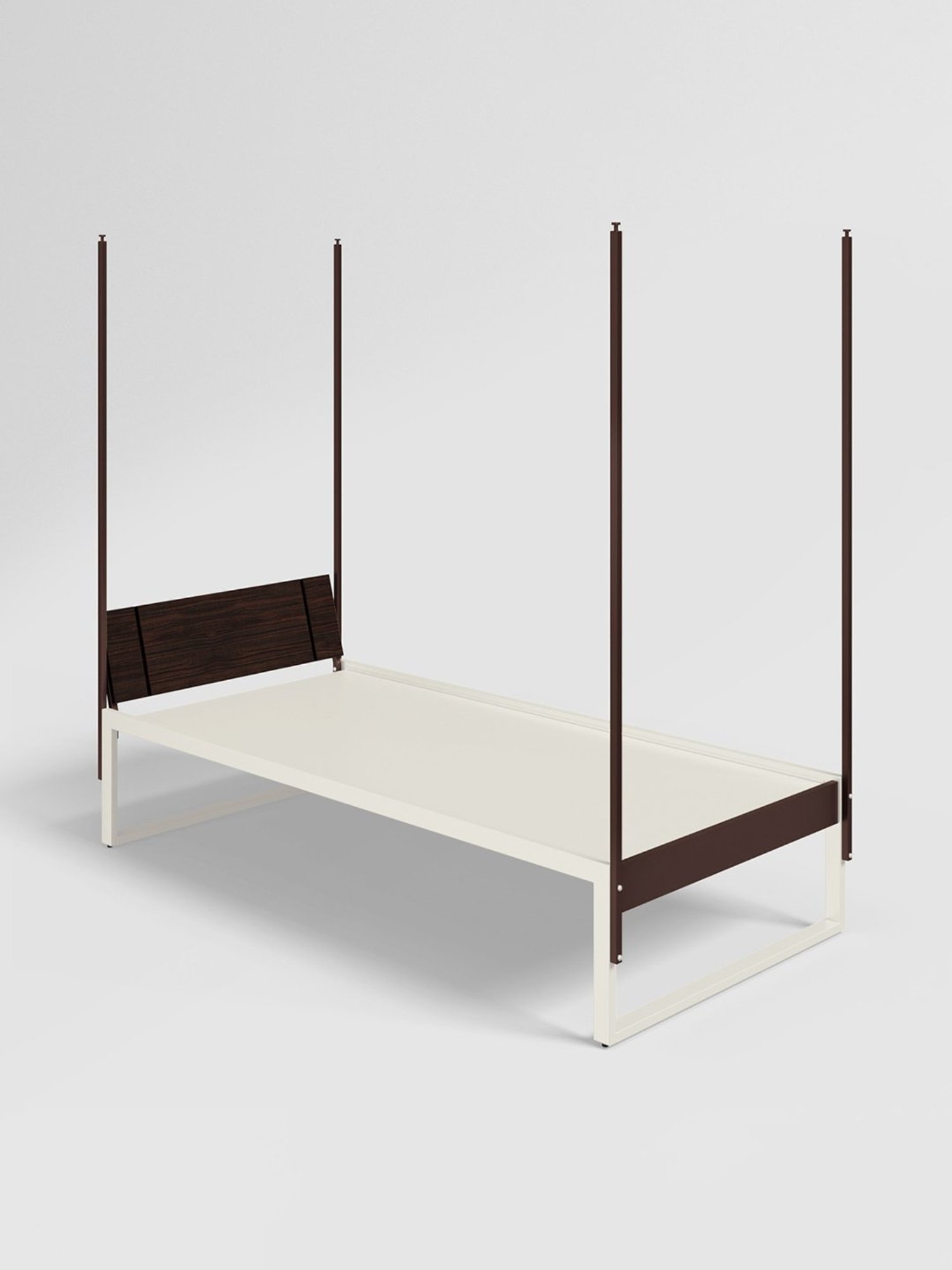 Nilkamal Riva Black Engineered Wood King Size Bed with Storage