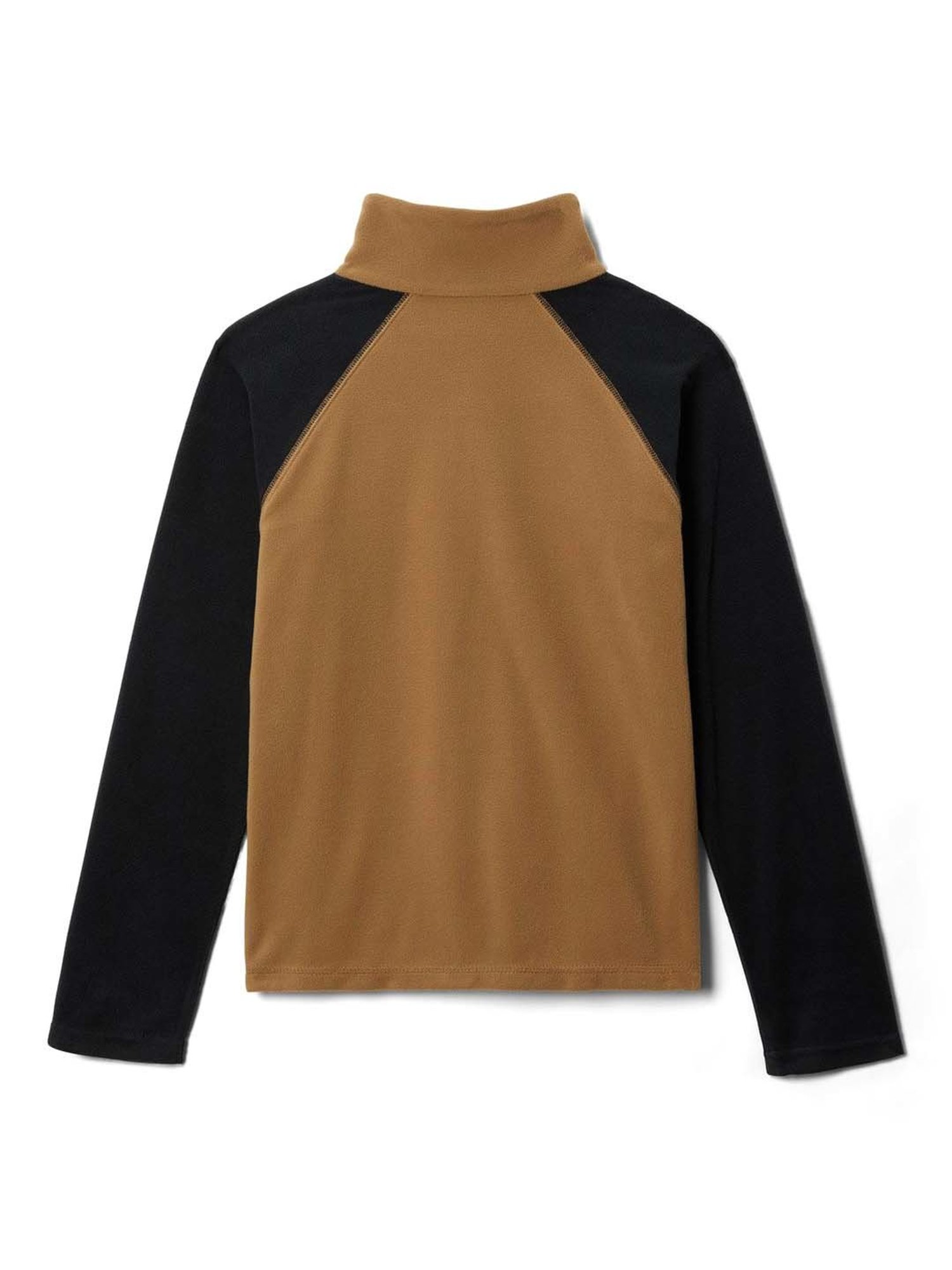 Columbia Kids Glacial Brown & Black Color Block Full Sleeves Jacket