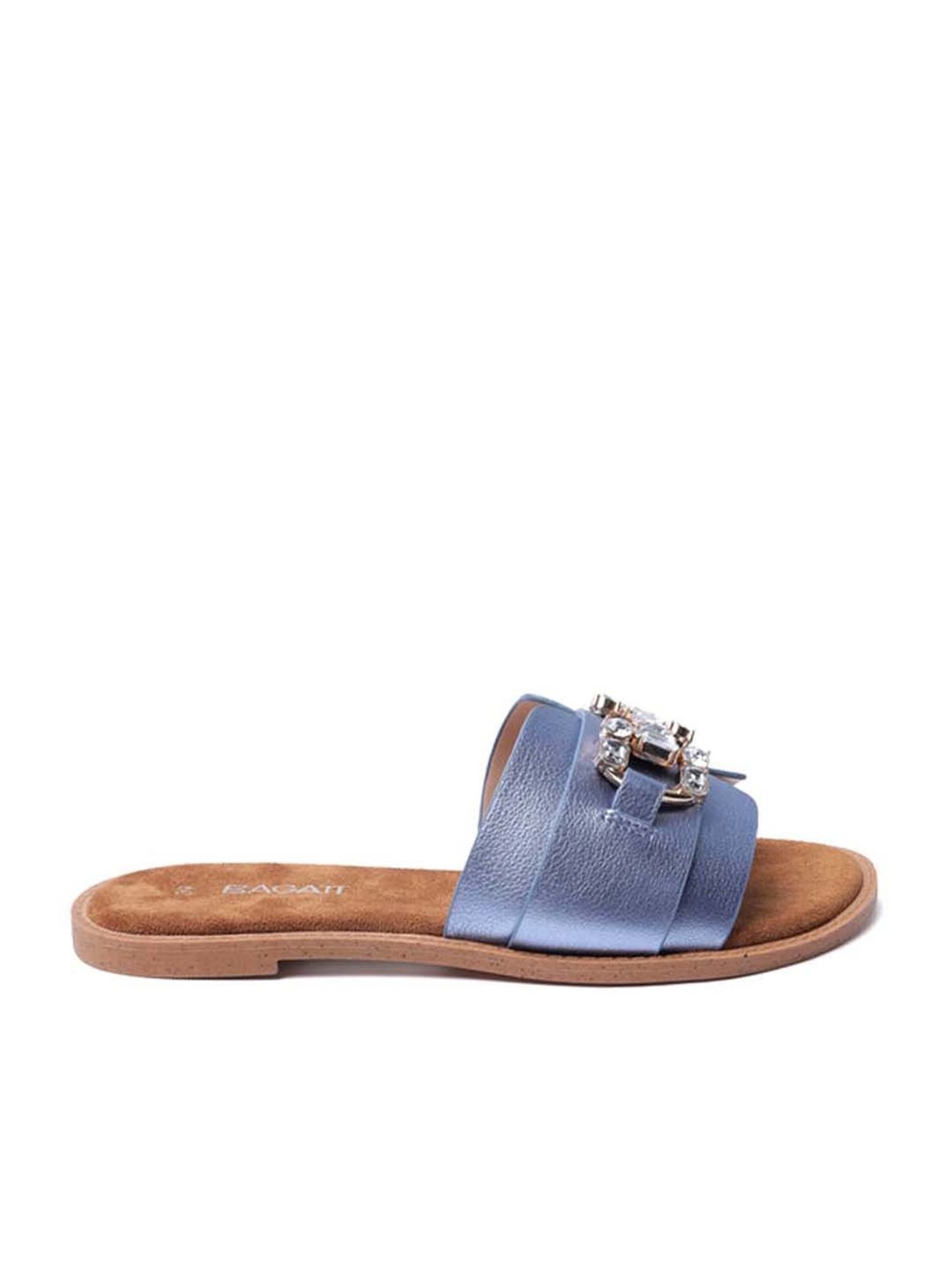 BAGATT Women's Goldy Light Blue Casual Sandals