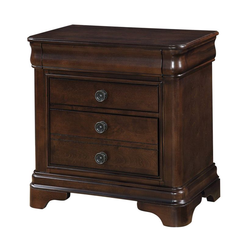 5pc Queen Conley Sleigh Bedroom Set Cherry - Picket House Furnishings