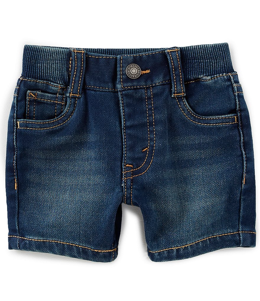 Edgehill Collection Baby Boys 3-24 Months Flat Front Linen Shorts