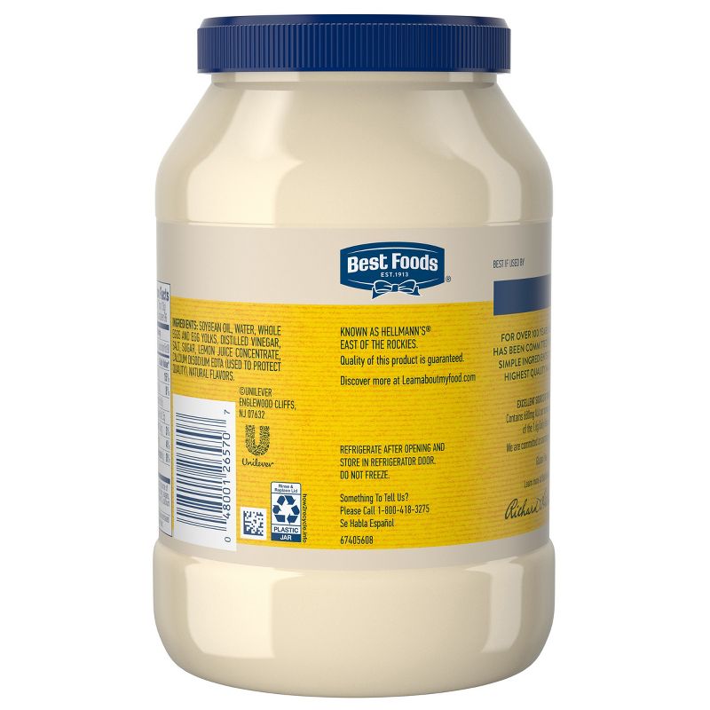 Best Foods Mayonnaise Real - 48oz