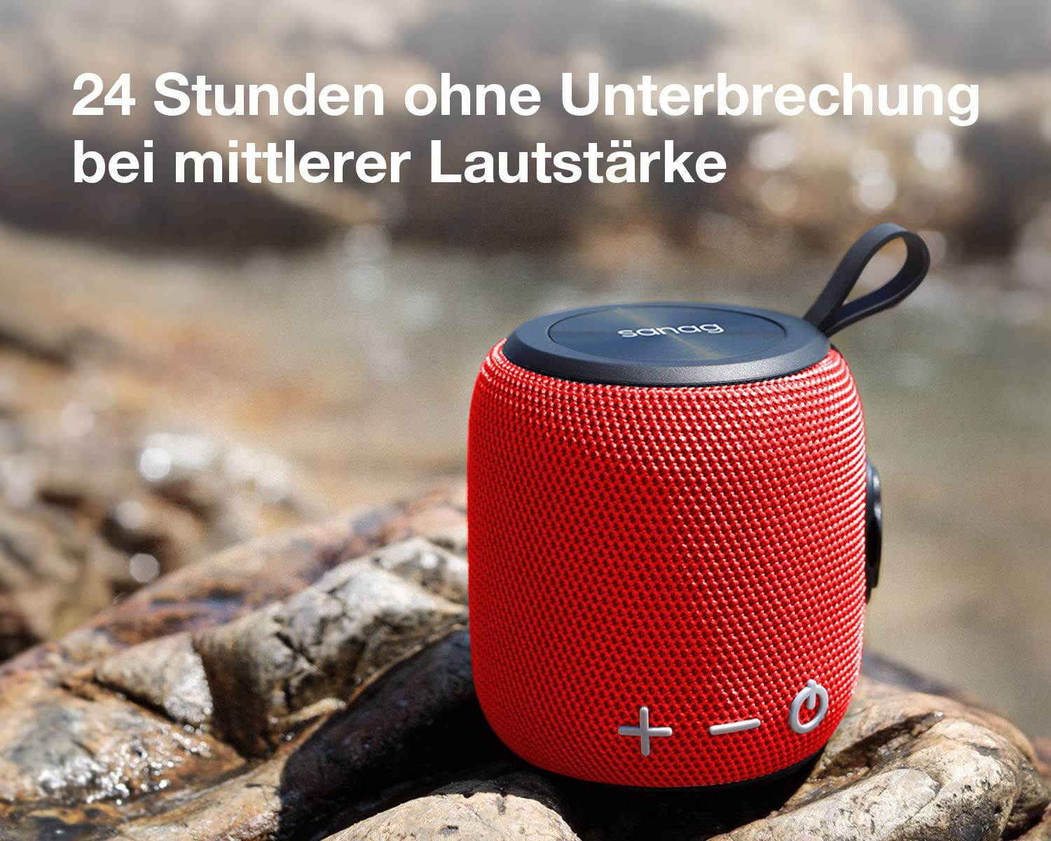 Portable Bluetooth Speaker, Bluetooth 5.0 Dual Pairing Loud Wireless Mini Speaker, 360 HD Surround Sound & Rich Stereo Bass,24H Playtime, IPX67 Waterproof for Travel, Outdoors, Home and Party