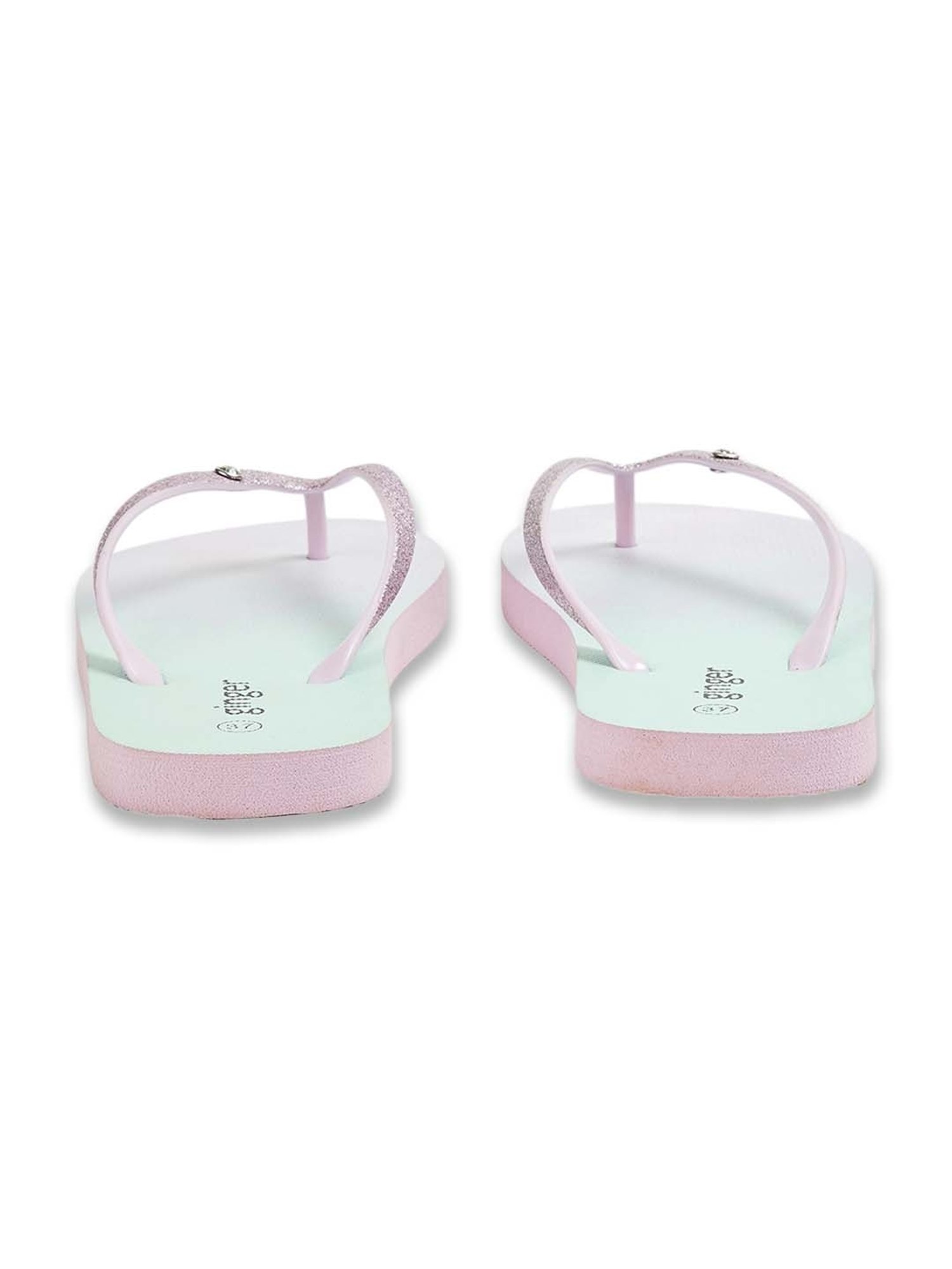 Ginger by Lifestyle Women's Lilac Flip Flops