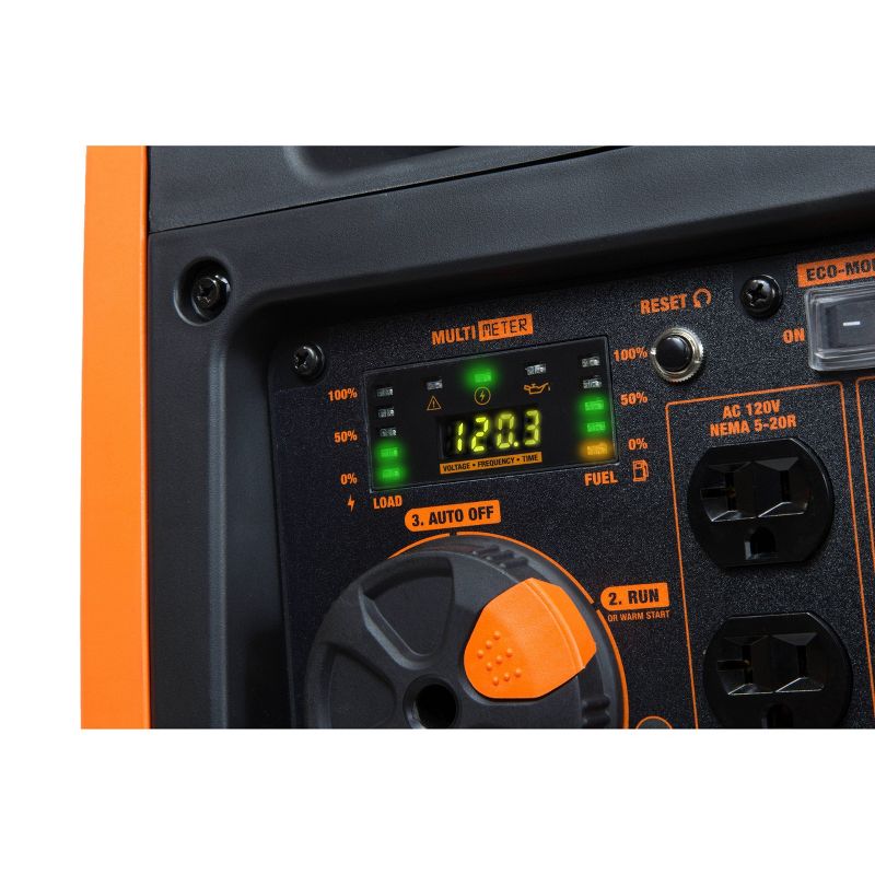 WEN 56380i Quiet 3800-W RV-Ready Portable Inverter Generator with Fuel Shut-Off and Electric Star