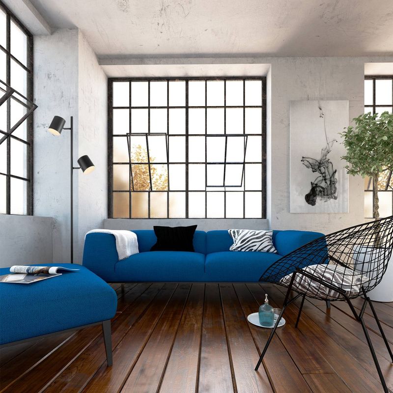 Franklin Iron Works Gentry Oil-Rubbed Bronze Downbridge Arc Floor Lamp