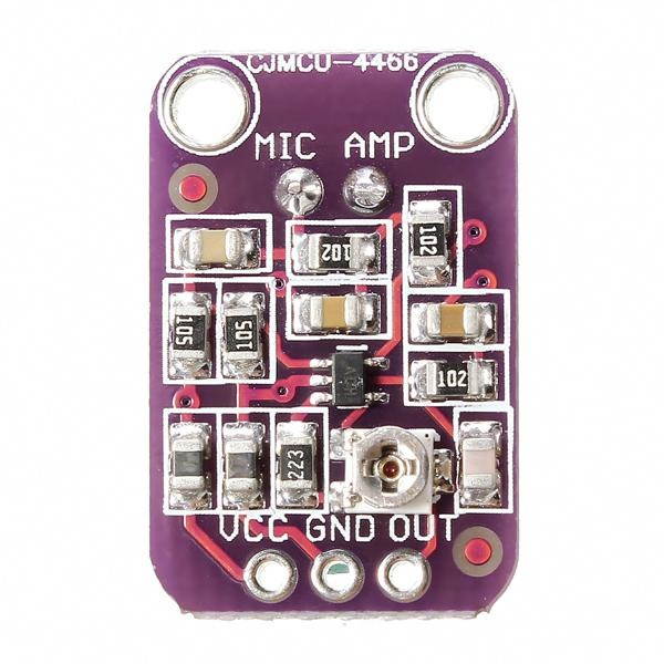 CJMCU-4466 microphone amplifier CMA-4544PF-W adjustable amplifier MAX4466 -