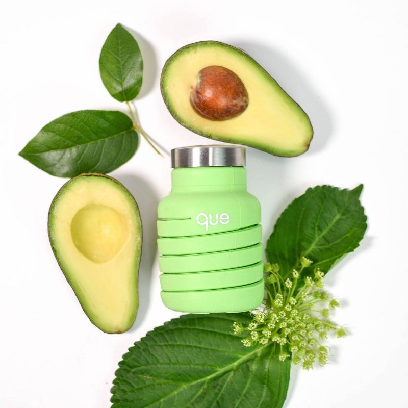 12oz que Bottle Keylime Green