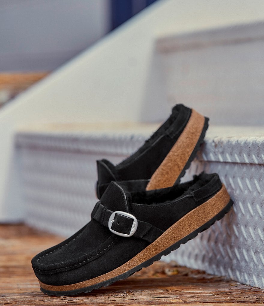 Birkenstock Women's Buckley Shearling Clogs