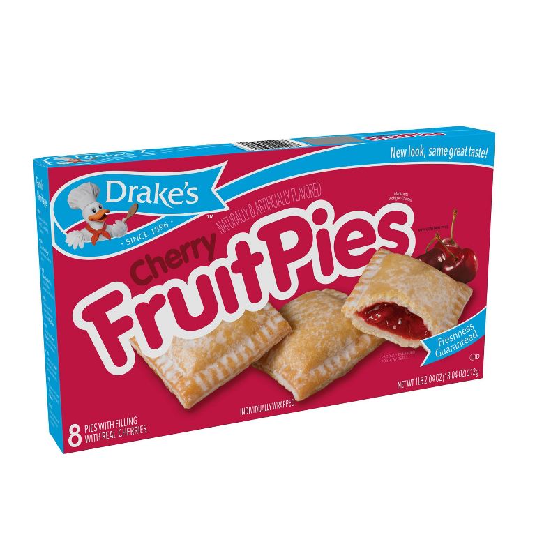 Drake's Cherry Fruit Pies - 8ct/18.04oz