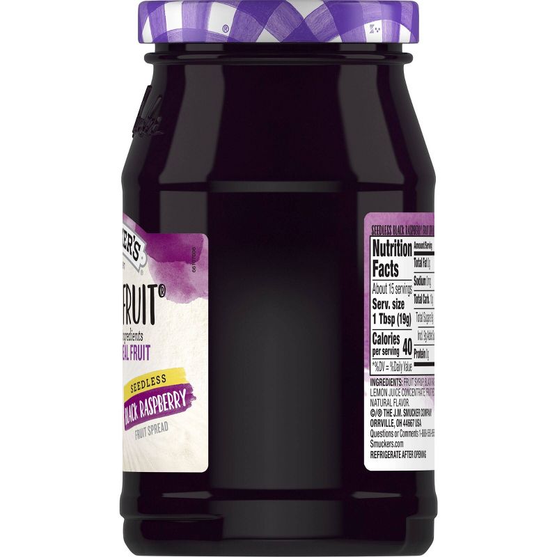 Smucker's Seedless Black Raspberry Spread - 10oz