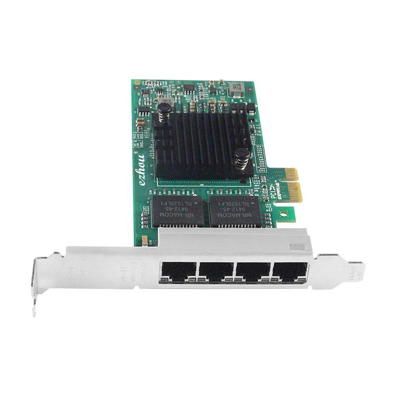 Intel I350AM4 Chip PCIE x 1RJ45*4 Gigabit Ethernet PCI Express Lan Adapter Network Card