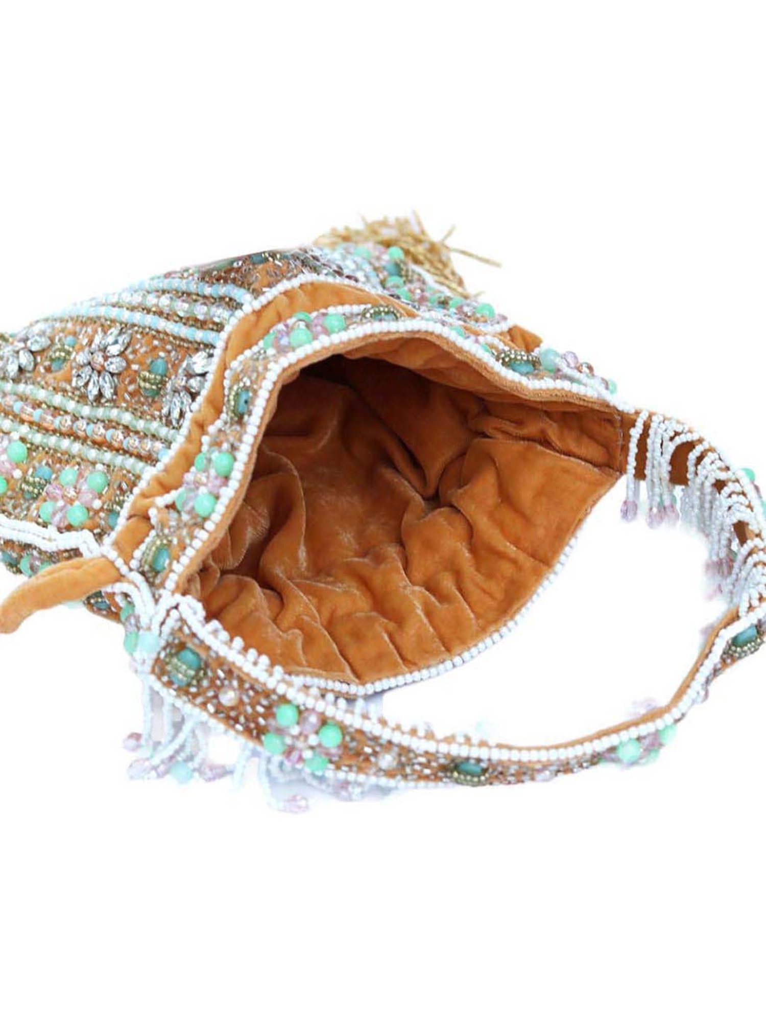 Call It Spring Silver Embellished Potli