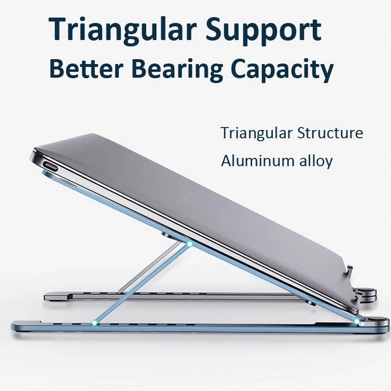 Factory Direct Portable Laptop Stand Holder For Macbook Pro Adjustable Suporte Notebook Stand Quality Laptop Stand For Bed