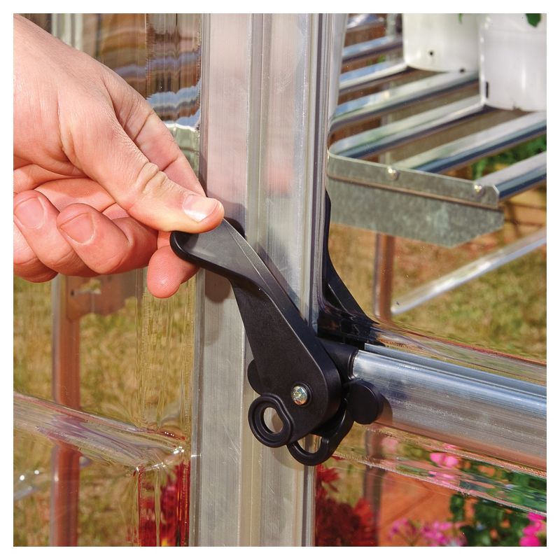 6' x 8' x 7' Nature Greenhouse Forest Green - Palram