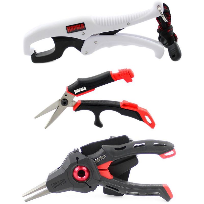 Rapala Performance Tool Combo Pack (Pliers, Scissors, Gripper)