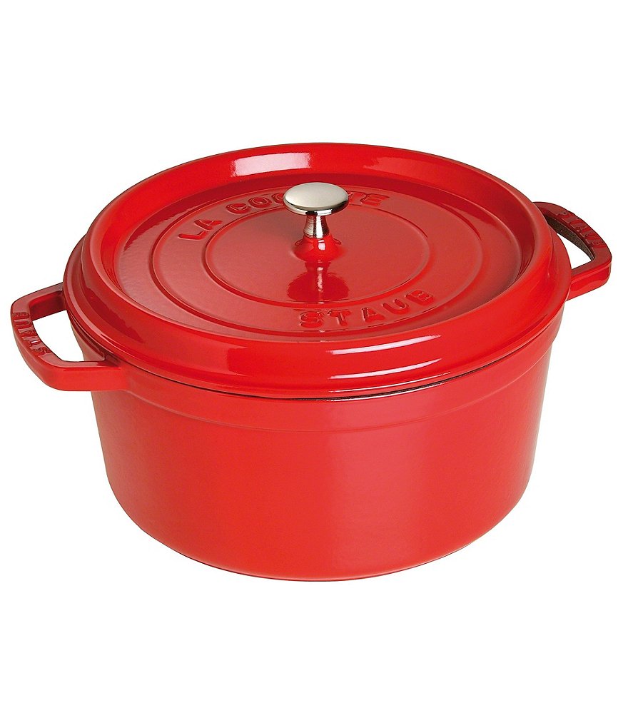 Staub Cast Iron 9 QT Round Cocotte