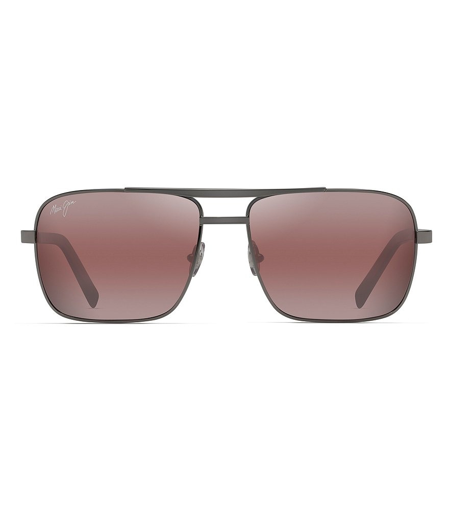 Maui Jim Compass PolarizedPlus2&reg; Aviator 59.5mm Sunglasses