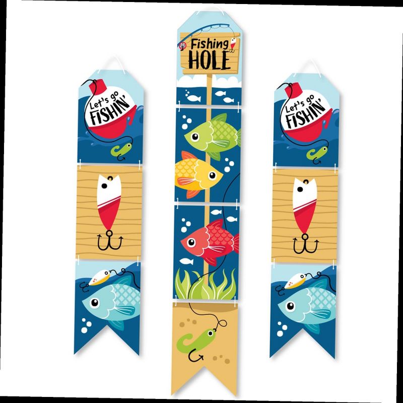 Big Dot of Happiness Blue Elephant - Boy Happy Birthday Decorations Party Banner