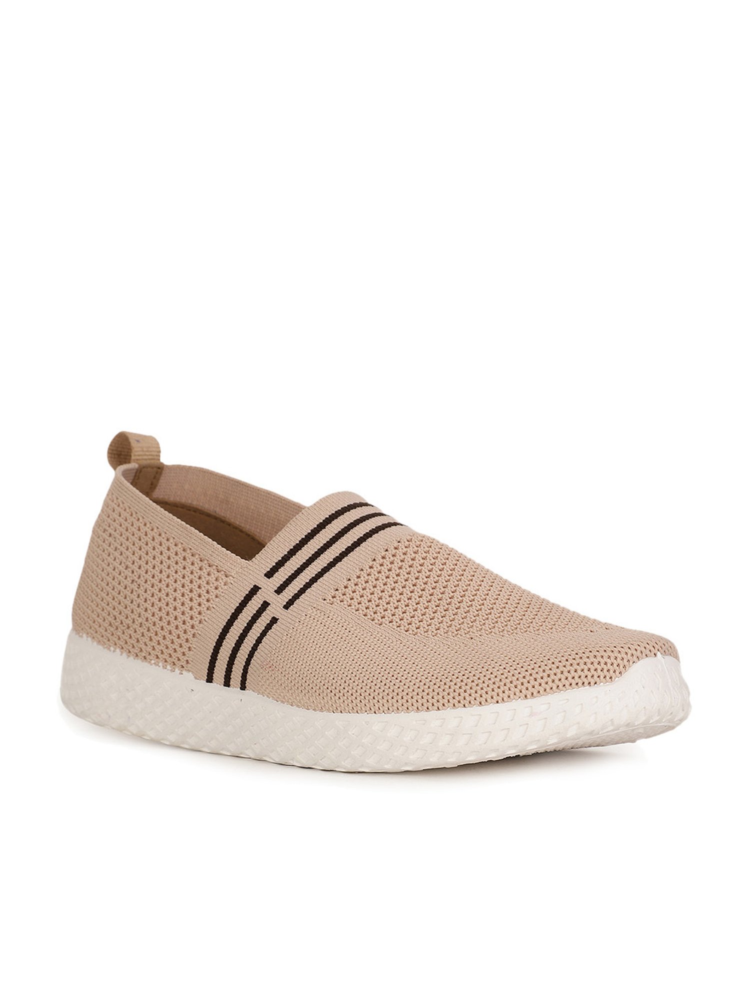 Bata Women's Beige Walking Shoes