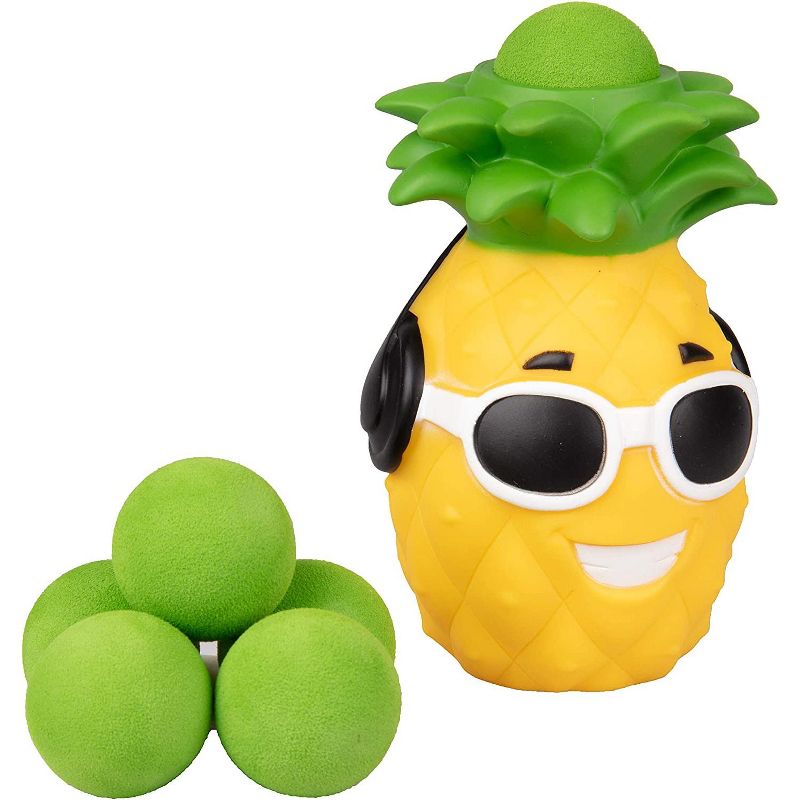 Hog Wild Pineapple Popper Toy, Shoots Foam Balls!