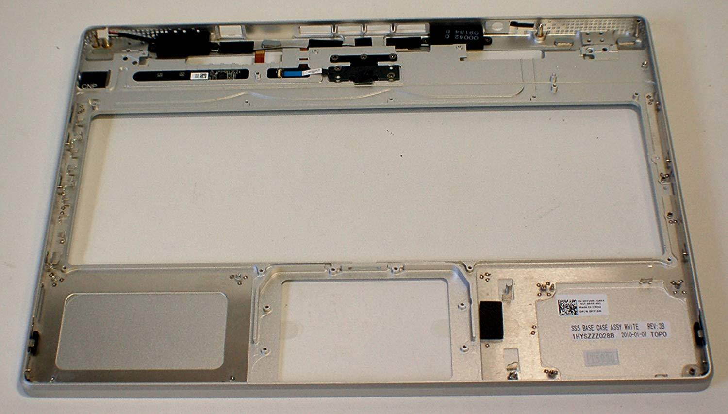 Dell New Genuine OEM Adamo 13 Palmrest Base Case Assembly Assy Power Button Media Control Speaker P719M 1HYSZZZ028B