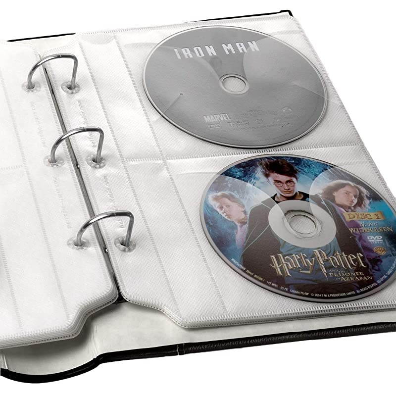 DVD Storage Binder - 3 Pack Burgundy (B003TUANOG)