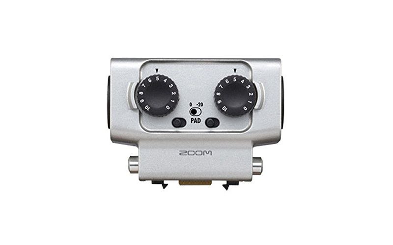 Zoom EXH-6 Dual XLR/TRS Input Capsule, 2 XLR/TRS Inputs, works with H5, H6, U-44, F1, F4, F8n, and F8
