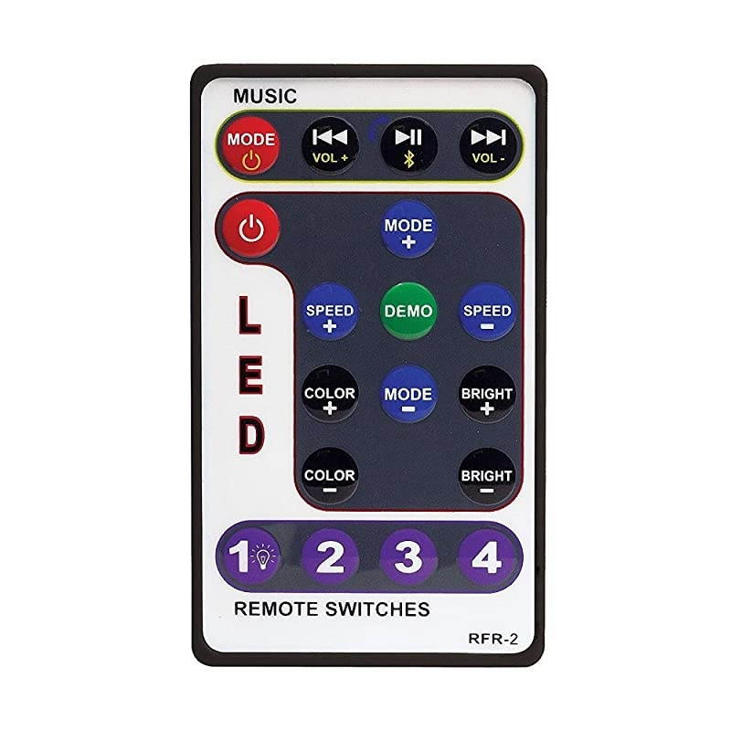 RFRBPB Replacement Remote for BPB36 BPB24 DS UTVATV Party Sound Bar RFR2