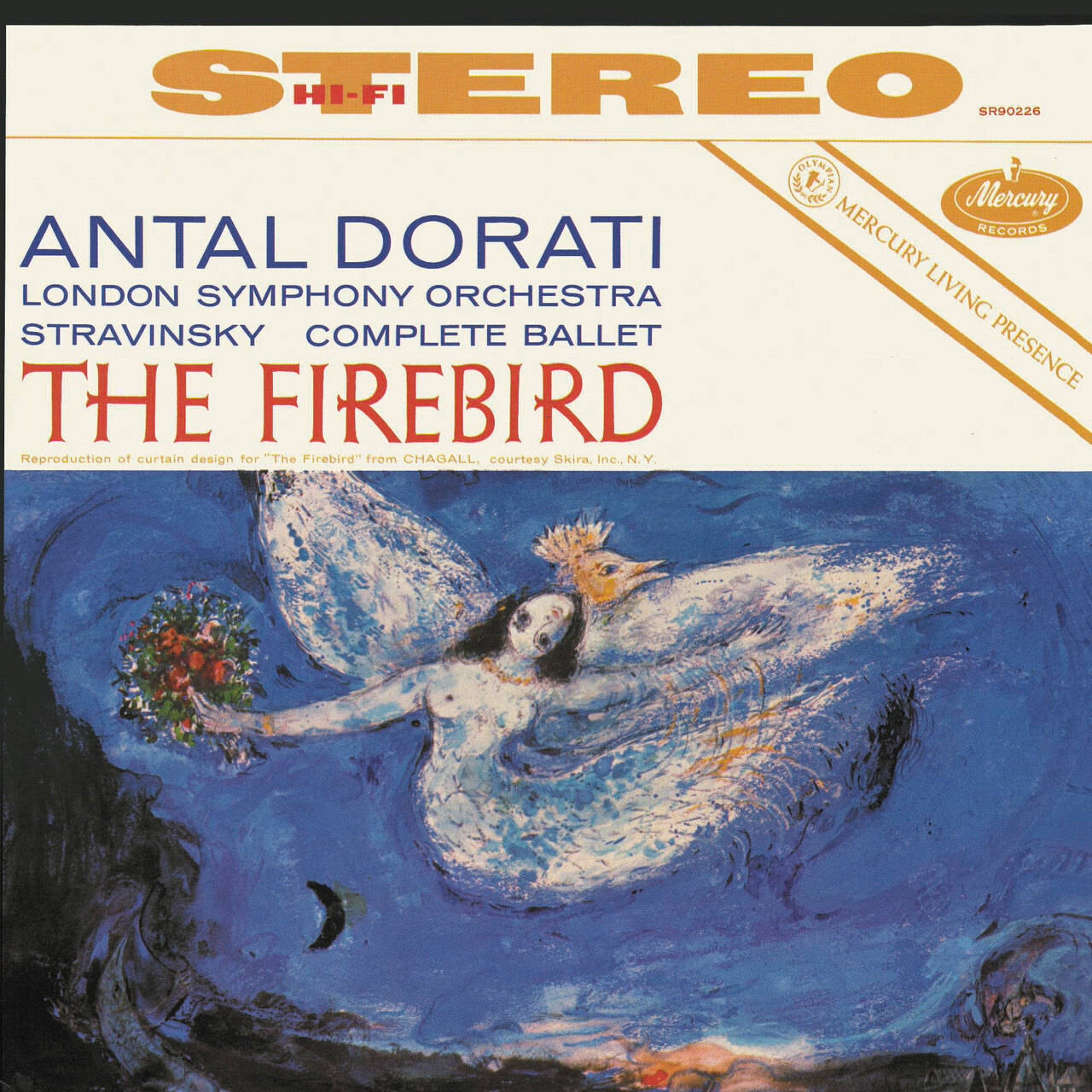 Antal Dorati Stravinsky: The Firebird (Mercury Living Presence Series) Half-Speed Mastered LP (Vinyl)