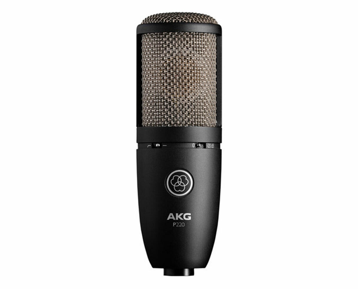 AKG P220 Large Diaphragm Studio Condenser Recording Mic Microphone PROAUDIOSTAR