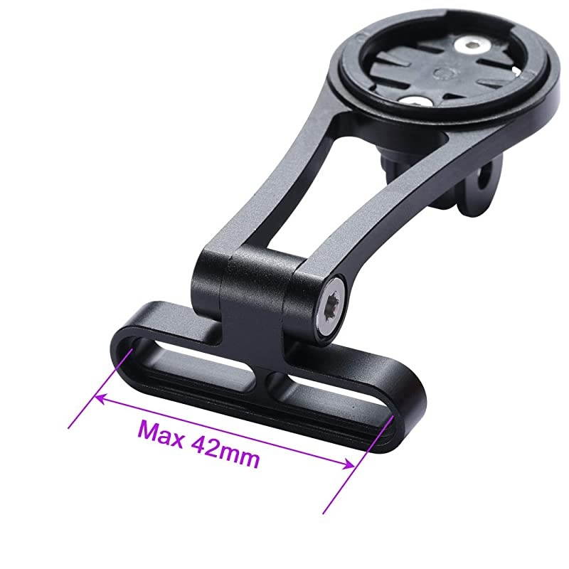 Adjustable Out Front Bike Computer Combo Extended Mount for Garmin Edge 25 130 200 500 510 520 800 810 820 1000 1030