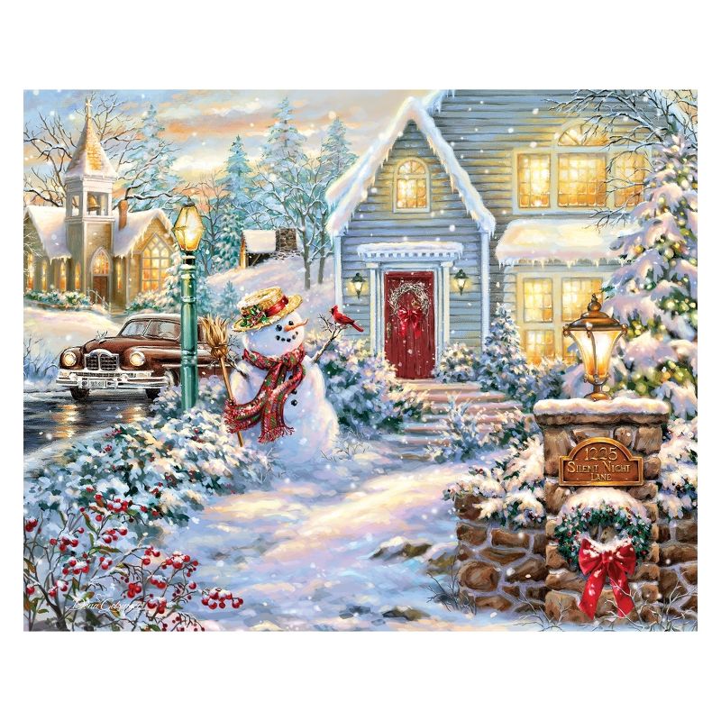 Springbok Silent Night Lane Puzzle 1000pc