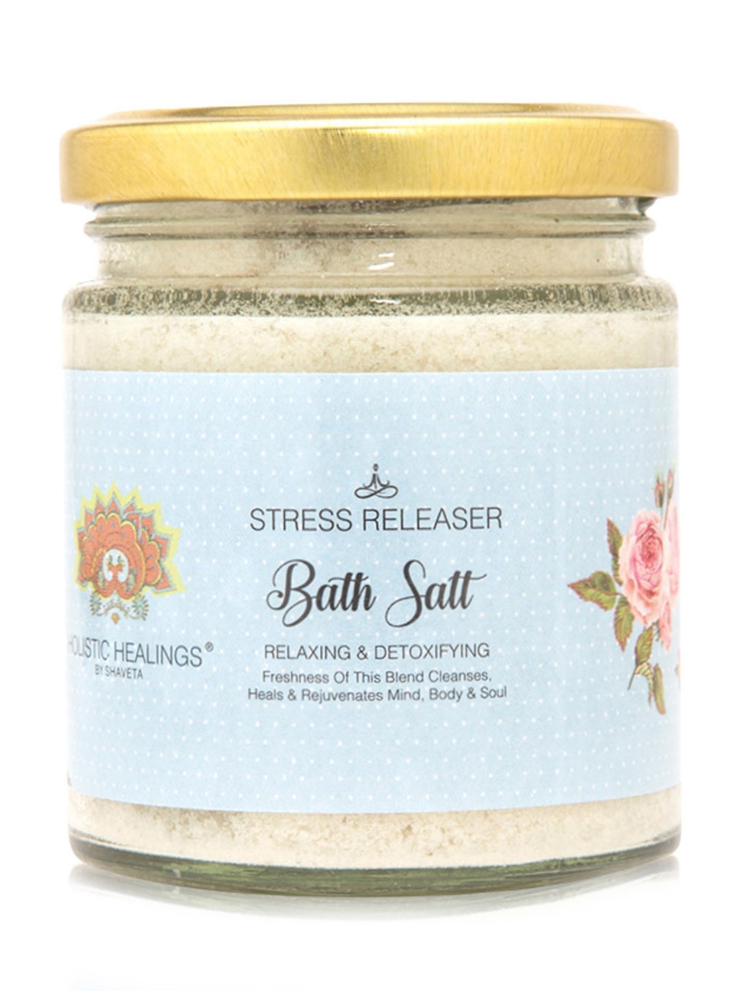 Holistic Healings By Shaveta Bath Salt Stress Reliever - 200 gm