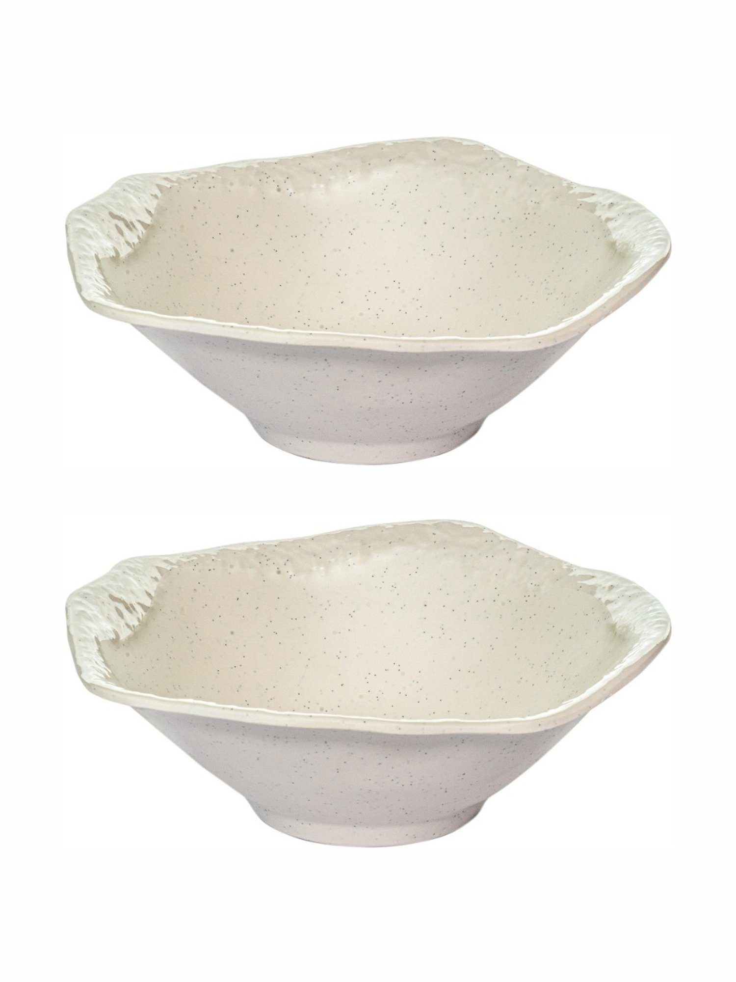 Stehlen White Melamine Primer Bowl - Set of 2