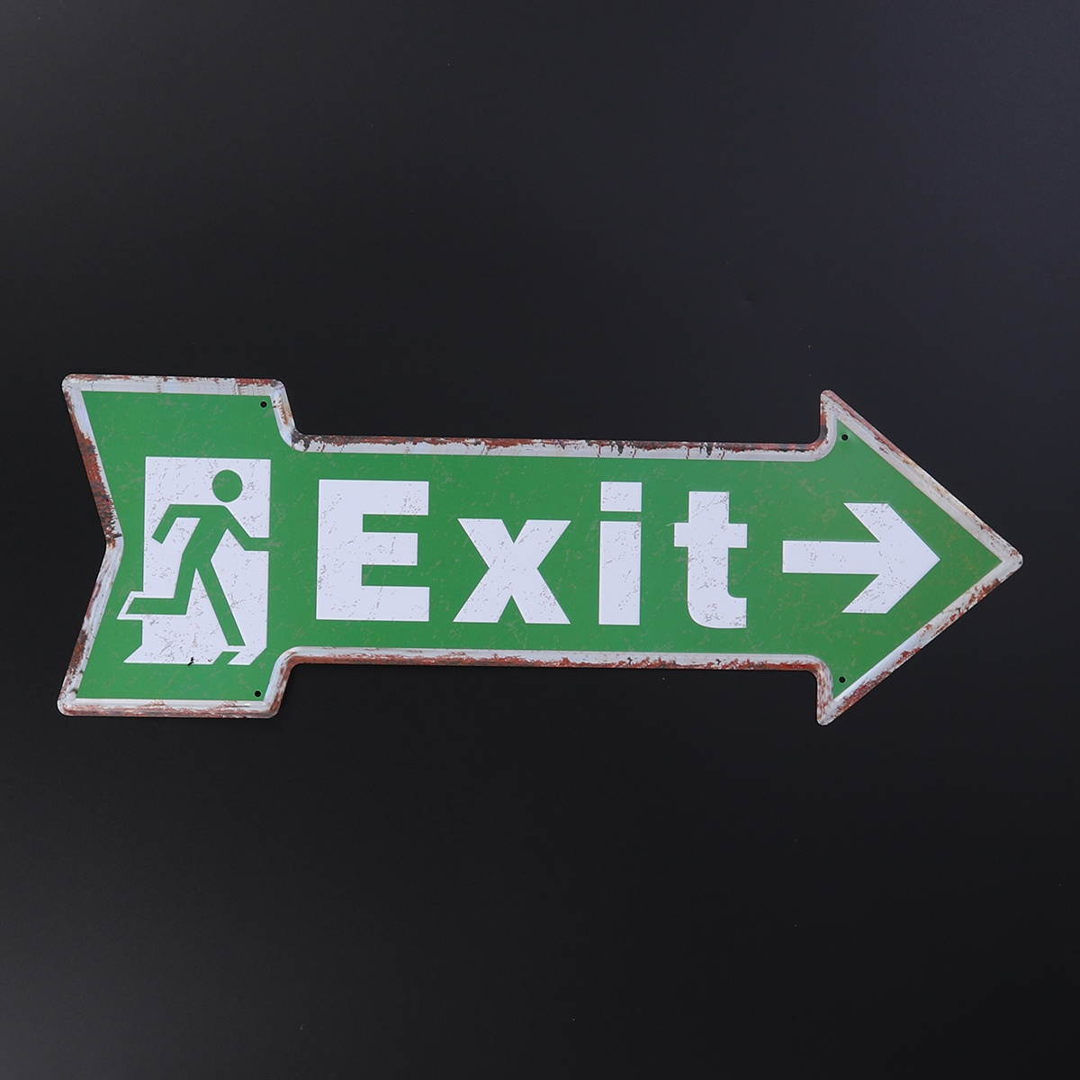 Creative Occident Retro Hanger Tag Legend EXIT for Supermarket Hospital Bar Decoration-31