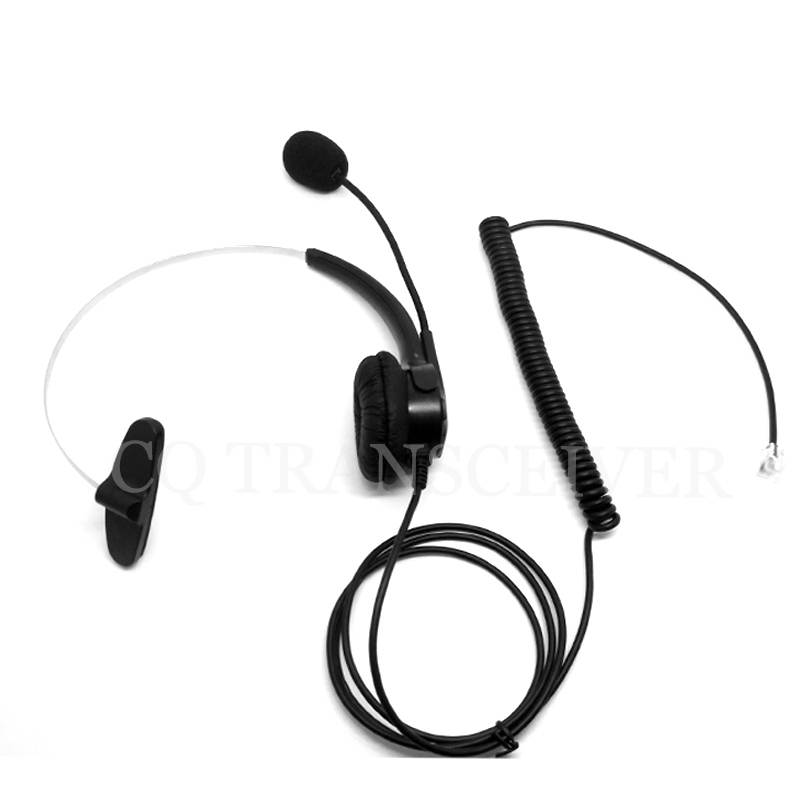CQtransceiver Comfortable Landline Wired Telephone Mono Headset RJ9 Connector for MITEL 5000IP 5010 5020 5020i 5040i