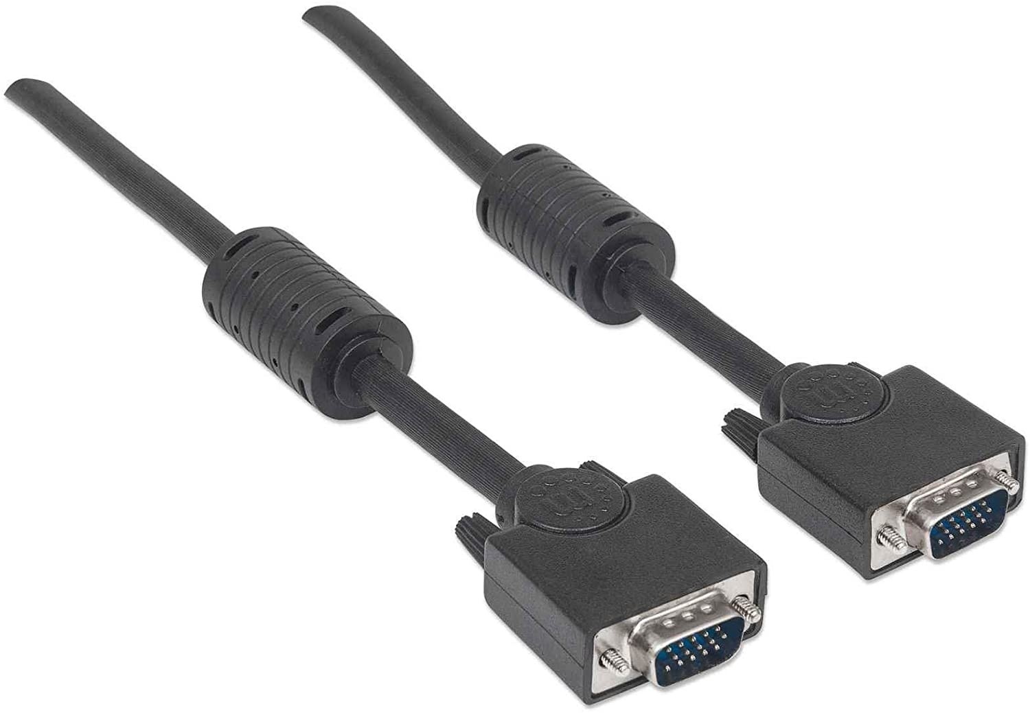 Cables Direct Online 100FT SVGA Monitor Cable, Male to Male 1080P Super VGA Display Cord for PC Projector Laptop TV