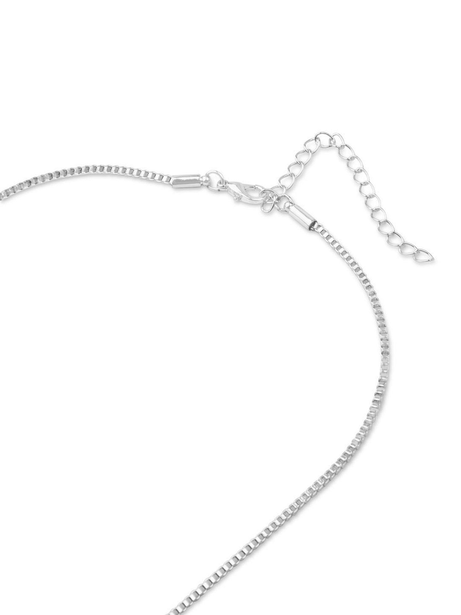 The Bro Code Silver-Plated Quirky Pendant Necklace for Men