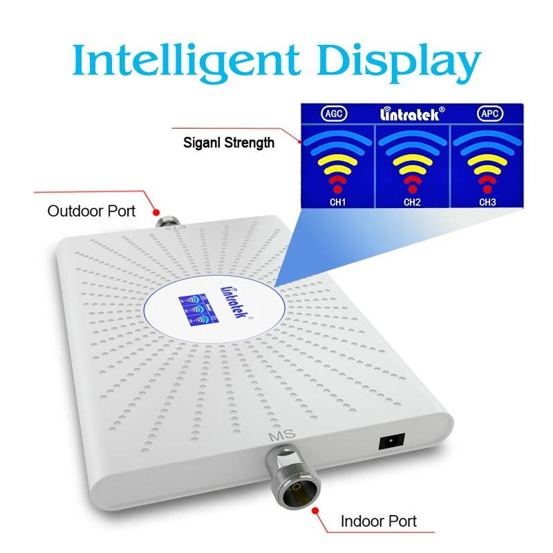 ALC 4G Cellular Signal Booster 900 1800 2100 GSM Amplifier Mobile Signal Repeater WCDMA 2G 3G 4G LTE Lintratek Signal Repeater