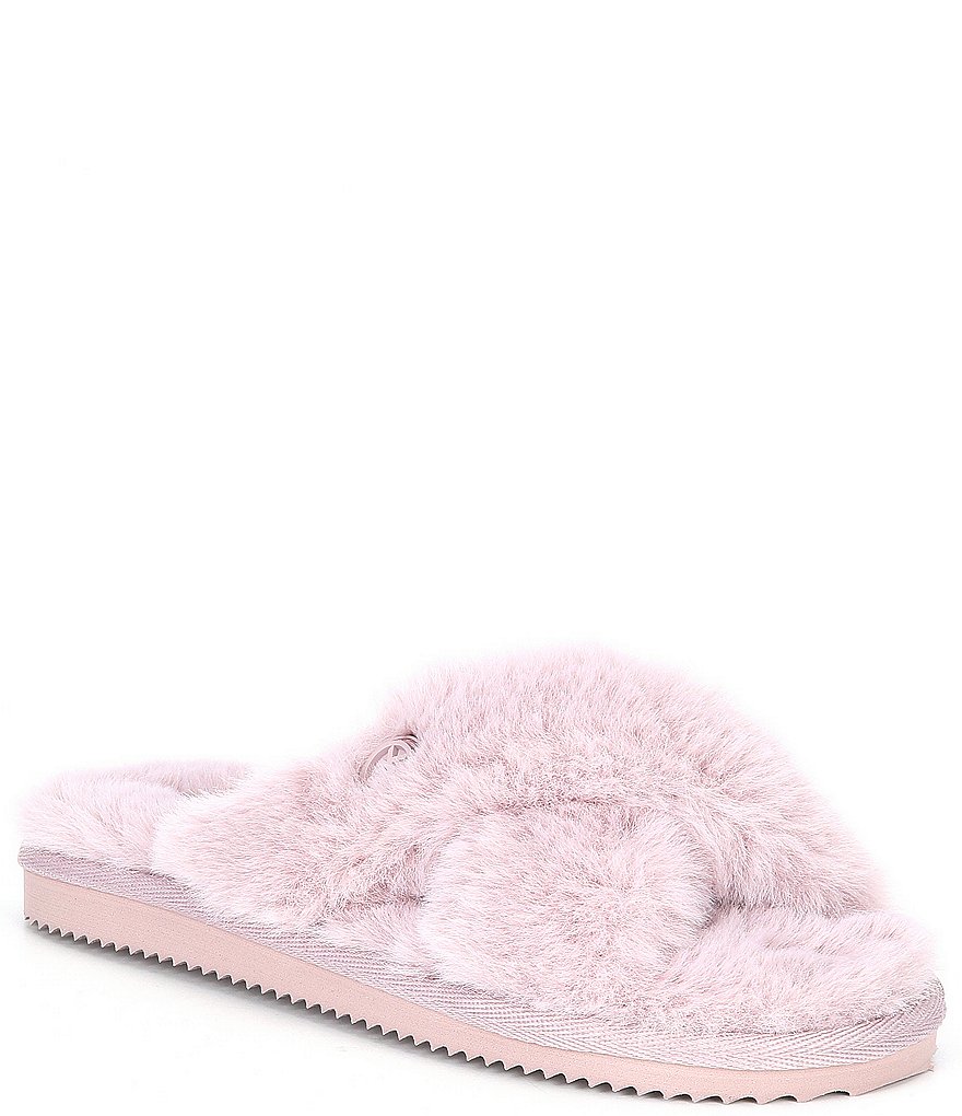 MICHAEL Michael Kors Lala Faux Fur Slippers
