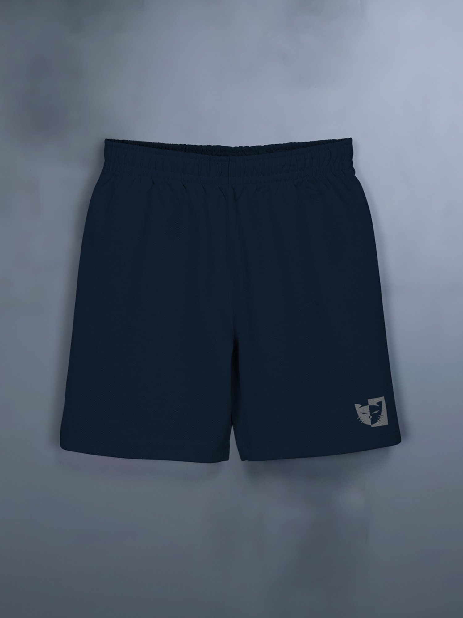 HELLCAT Kids Coral & Blue Printed T-Shirt with Shorts