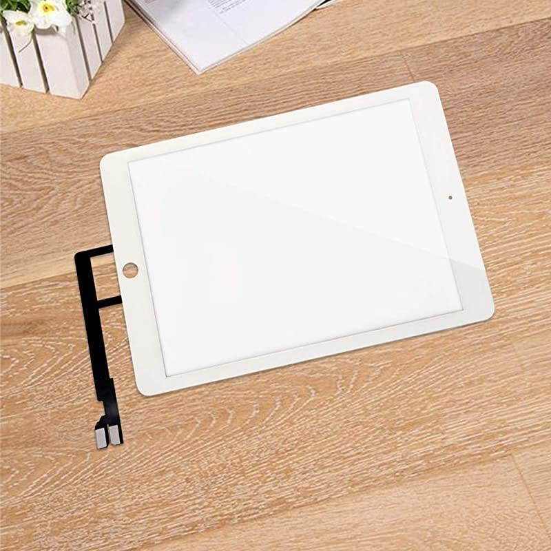 Touch Screen Digitizer Replacement Compatible with iPad 9.7" 2014 iPad 6th A1893 A1954 Digitizer Repair (Without Home Button)