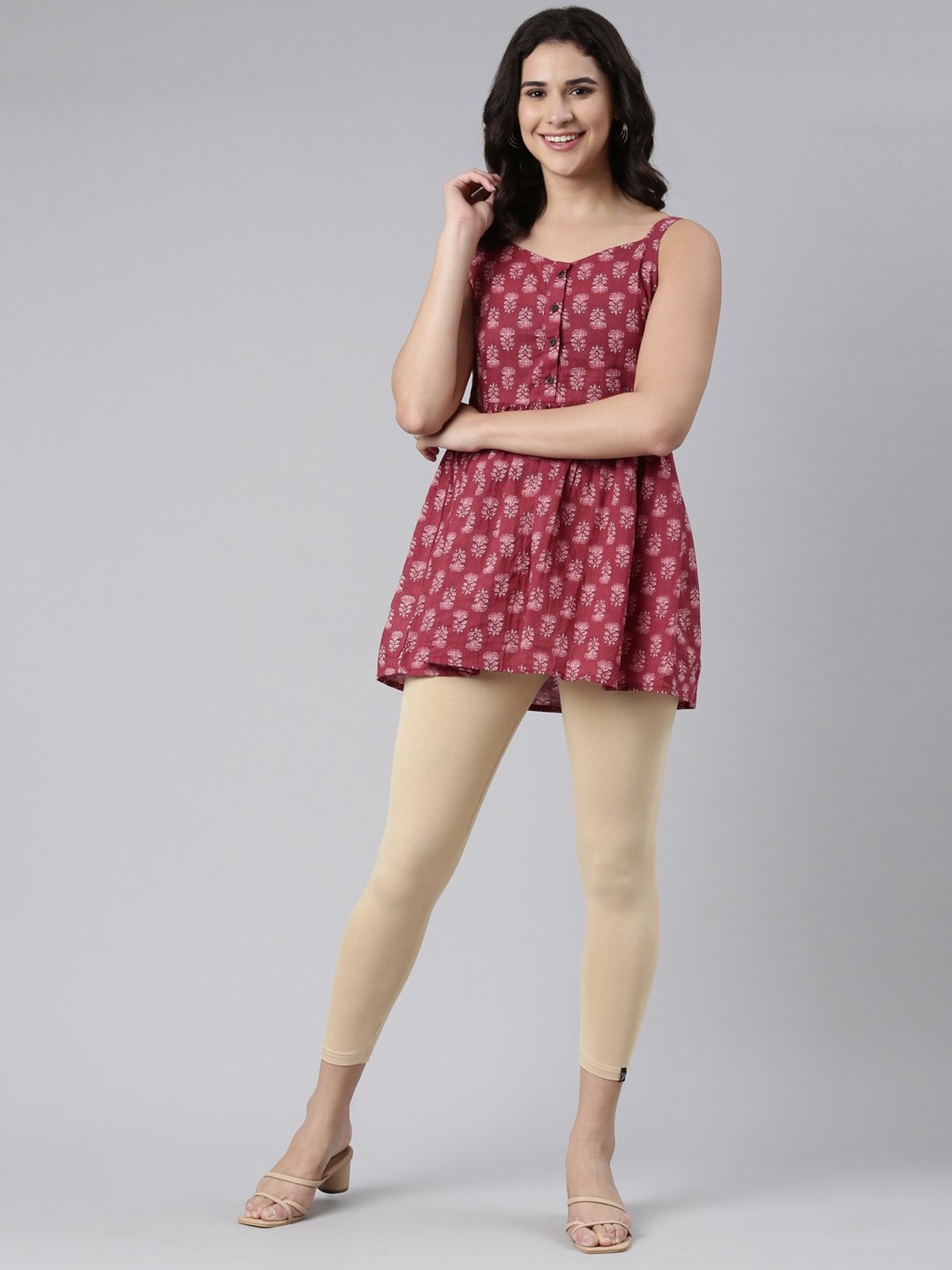 TWIN BIRDS Women High Ankle Leggings