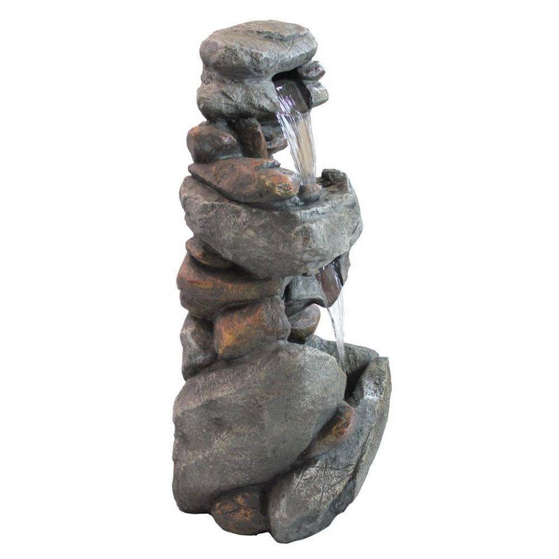 Cathedral Rocks Cascading Fountain - Acorn Hollow