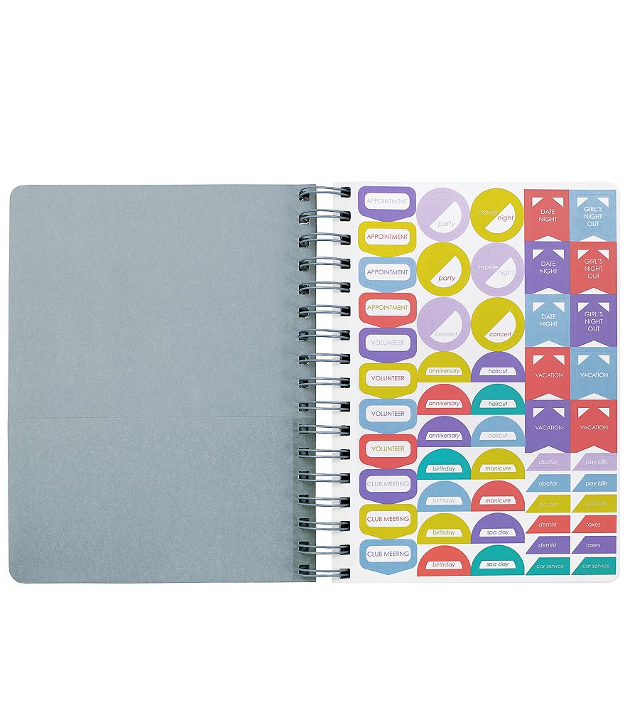 Lilly Pulitzer Cabana Cocktail 17 Month Large Agenda