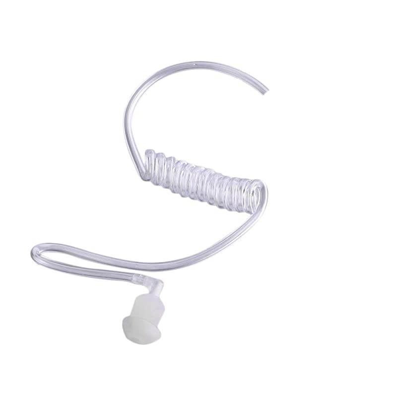 Transparent Acoustic Tube Surveillance Earpiece Headset for Midland AVPH4 walkie Talkie Radio2 Pack