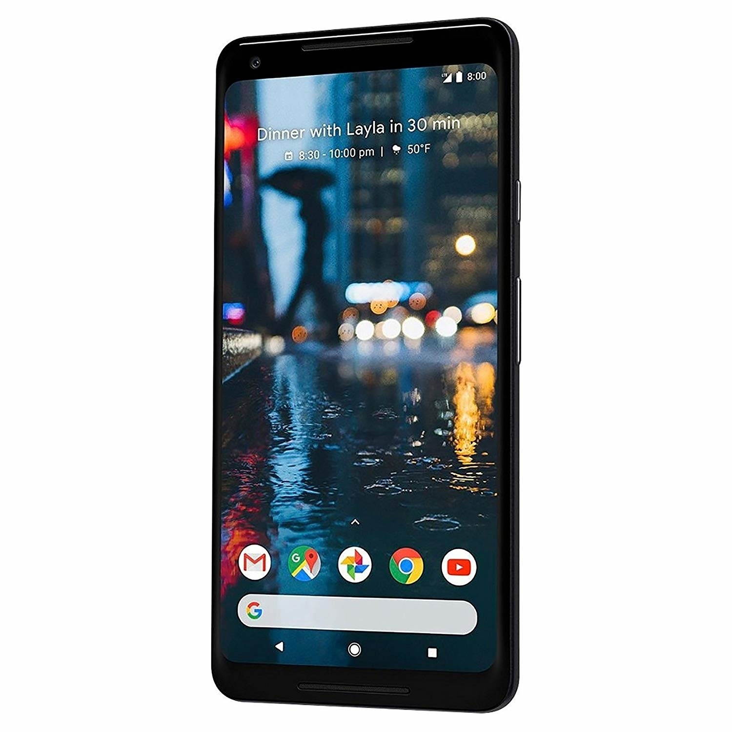 Google Pixel 2 XL 64GB 6" 4G LTE Verizon Unlocked, Jet Black