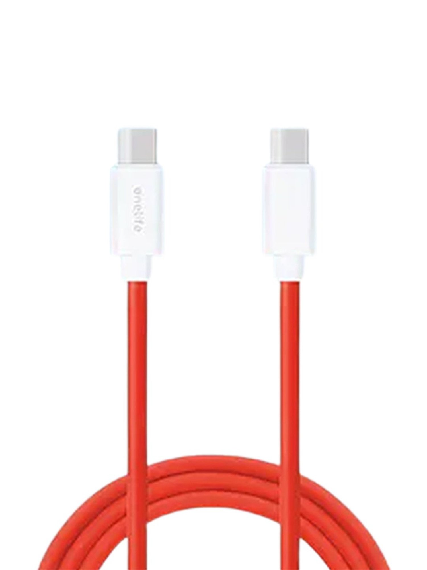 Onelife 10 65 Watt C to C Data Cable with Transfer Speed up to 480 Mbps ( Red)